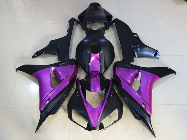 2006-2007 Matte Black Purple Honda CBR1000RR Fairings for Sale 2006-2007 Matte Black Purple Honda CBR1000RR Fairings for Sale