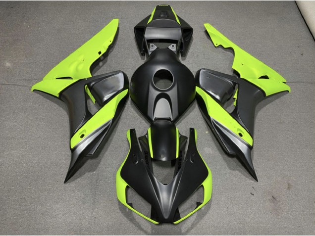 2006-2007 Matte Gray Black and Green Honda CBR1000RR Fairings for Sale 2006-2007 Matte Gray Black and Green Honda CBR1000RR Fairings for Sale