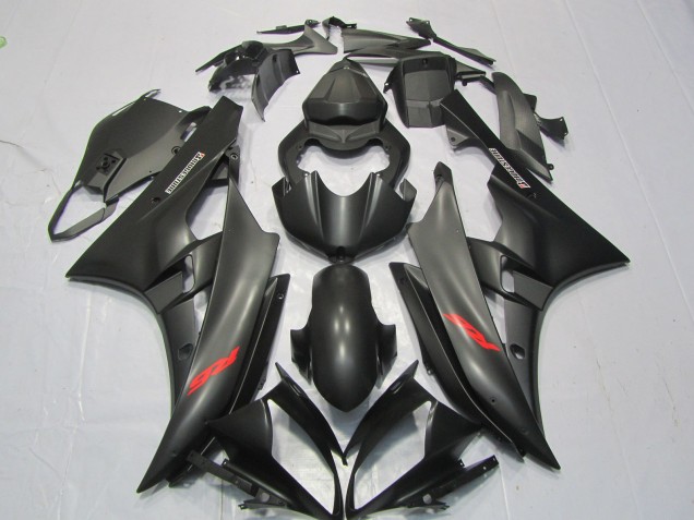 2006-2007 Matte Red Decal Yamaha R6 Fairings for Sale 2006-2007 Matte Red Decal Yamaha R6 Fairings for Sale