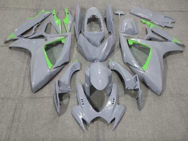 2006-2007 Nardo and Green Trim Suzuki GSXR 600-750 Fairings for Sale