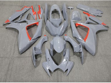 2006-2007 Nardo and Red Trim Suzuki GSXR 600-750 Fairings for Sale