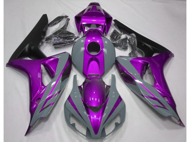 2006-2007 Nardo Grey and Purple Honda CBR1000RR Fairings for Sale