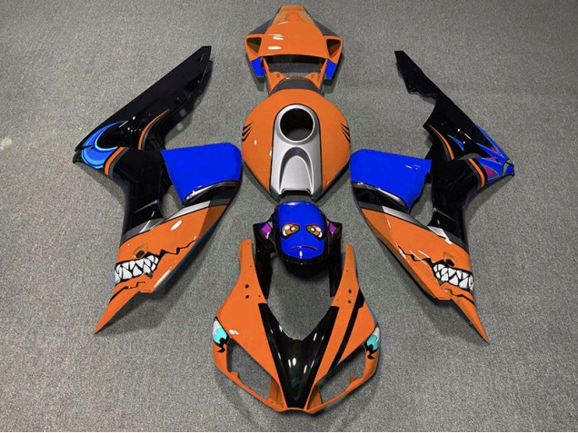 2006-2007 Orange Shark Honda CBR1000RR Fairings for Sale 2006-2007 Orange Shark Honda CBR1000RR Fairings for Sale
