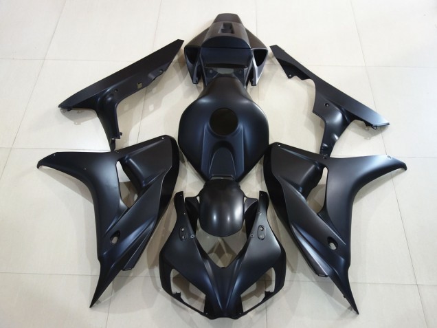 2006-2007 Plain Matte Black Honda CBR1000RR Fairings for Sale 2006-2007 Plain Matte Black Honda CBR1000RR Fairings for Sale