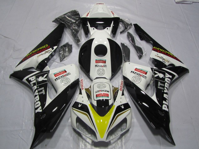 2006-2007 PlayBoy Style 2 Honda CBR1000RR Fairings for Sale 2006-2007 PlayBoy Style 2 Honda CBR1000RR Fairings for Sale