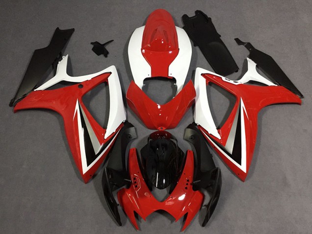 2006-2007 Red Style Suzuki GSXR 600-750 Fairings for Sale 2006-2007 Red Style Suzuki GSXR 600-750 Fairings for Sale