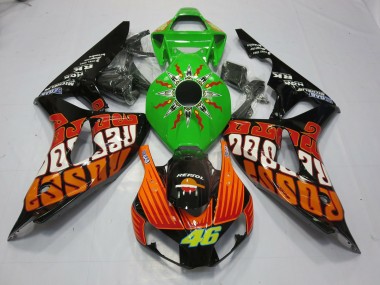 2006-2007 Rossi Lime Honda CBR1000RR Fairings for Sale
