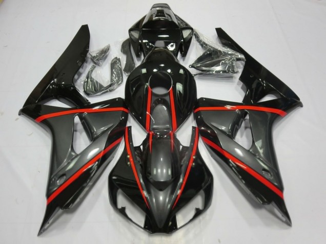 2006-2007 Silver and Black Honda CBR1000RR Fairings for Sale 2006-2007 Silver and Black Honda CBR1000RR Fairings for Sale
