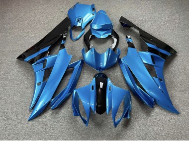 2006-2007 Sky Blue and Black Yamaha R6 Fairings for Sale