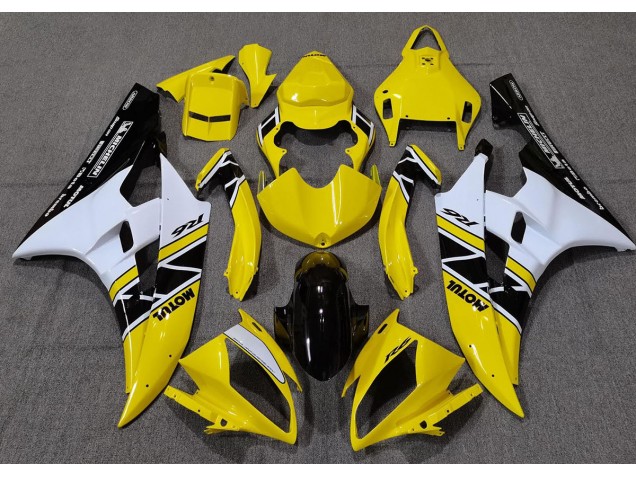 2006-2007 Yellow OEM Style Yamaha R6 Fairings for Sale