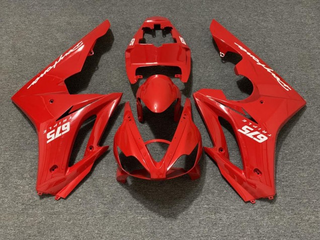 2006-2008 Red Gloss Triumph Daytona 675 Fairings for Sale 2006-2008 Red Gloss Triumph Daytona 675 Fairings for Sale