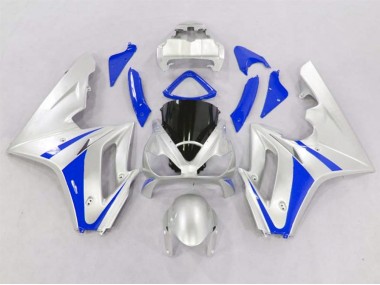 2006-2008 Silver and Blue Triumph Daytona 675 Fairings for Sale