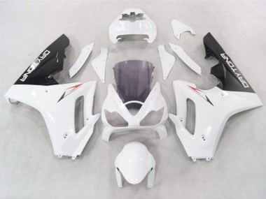 2006-2008 White w Black lowers Triumph Daytona 675 Fairings for Sale