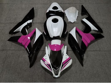 2007-2008 Black White and Pink Honda CBR600RR Fairings for Sale