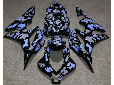 2007-2008 Blue and Gray Camouflage Honda CBR600RR Fairings for Sale