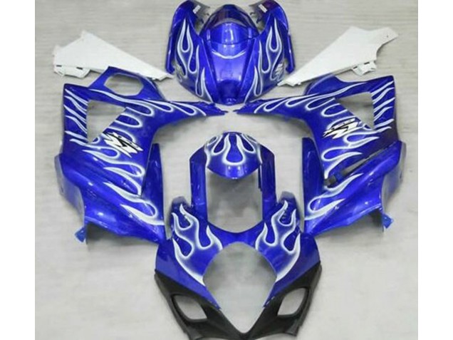 2007-2008 Blue Flame Suzuki GSXR 1000 Fairings for Sale 2007-2008 Blue Flame Suzuki GSXR 1000 Fairings for Sale