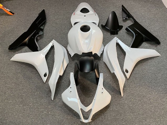 2007-2008 Clean White and Black Honda CBR600RR Fairings for Sale 2007-2008 Clean White and Black Honda CBR600RR Fairings for Sale