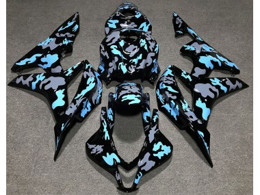 2007-2008 Custom Camo Blue Honda CBR600RR Fairings for Sale