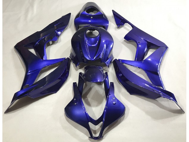 2007-2008 Deep Blue Plain Honda CBR600RR Fairings for Sale