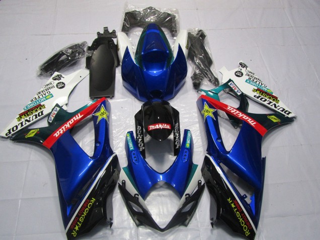 2007-2008 Dunlop Suzuki GSXR 1000 Fairings for Sale 2007-2008 Dunlop Suzuki GSXR 1000 Fairings for Sale
