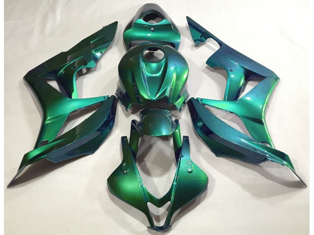 2007-2008 Emerald Green Plain Honda CBR600RR Fairings for Sale 2007-2008 Emerald Green Plain Honda CBR600RR Fairings for Sale