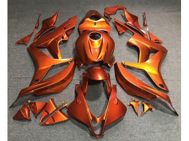 2007-2008 Flat Orange Honda CBR600RR Fairings for Sale