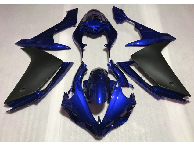 2007-2008 Gloss Blue & Black Yamaha R1 Fairings for Sale 2007-2008 Gloss Blue & Black Yamaha R1 Fairings for Sale