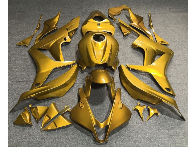 2007-2008 Gloss Gold Plain Honda CBR600RR Fairings for Sale 2007-2008 Gloss Gold Plain Honda CBR600RR Fairings for Sale