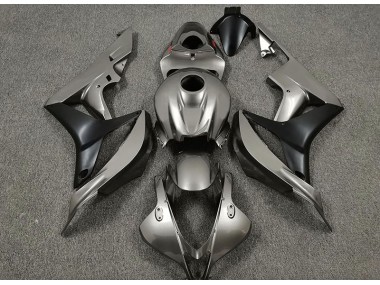 2007-2008 Gloss Grey and Black Honda CBR600RR Fairings for Sale