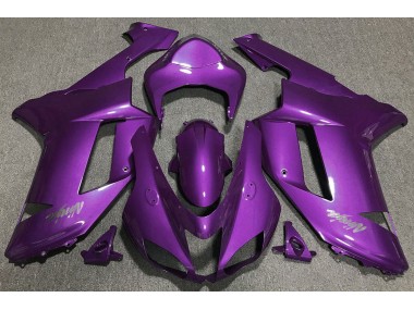 2007-2008 Gloss Purple Kawasaki ZX6R Fairings for Sale