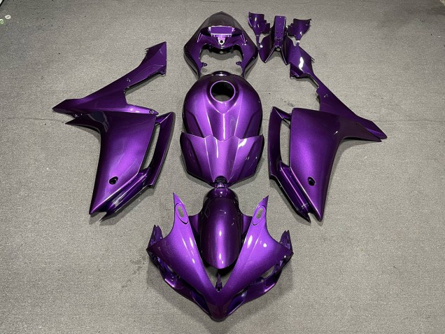 2007-2008 Gloss Purple Yamaha R1 Fairings for Sale