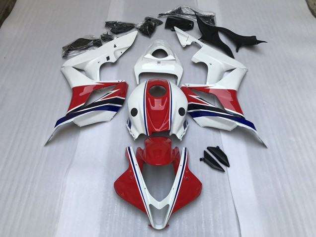 2007-2008 Gloss Red and White- CBR 600RR 07-08 Honda CBR600RR Fairings for Sale 2007-2008 Gloss Red and White- CBR 600RR 07-08 Honda CBR600RR Fairings for Sale