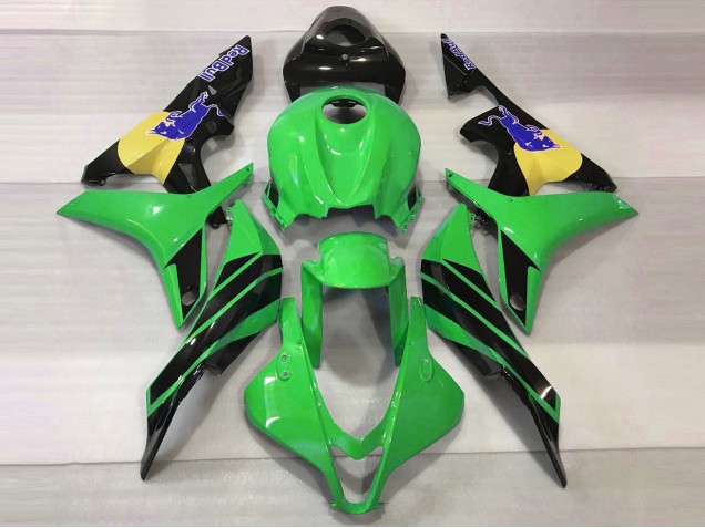 2007-2008 Green & Blue Bull Honda CBR600RR Fairings for Sale 2007-2008 Green & Blue Bull Honda CBR600RR Fairings for Sale