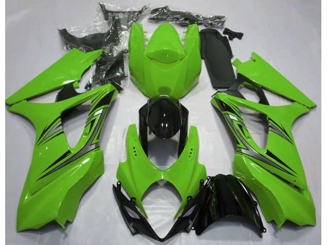 2007-2008 Green OEM Style Suzuki GSXR 1000 Fairings for Sale 2007-2008 Green OEM Style Suzuki GSXR 1000 Fairings for Sale
