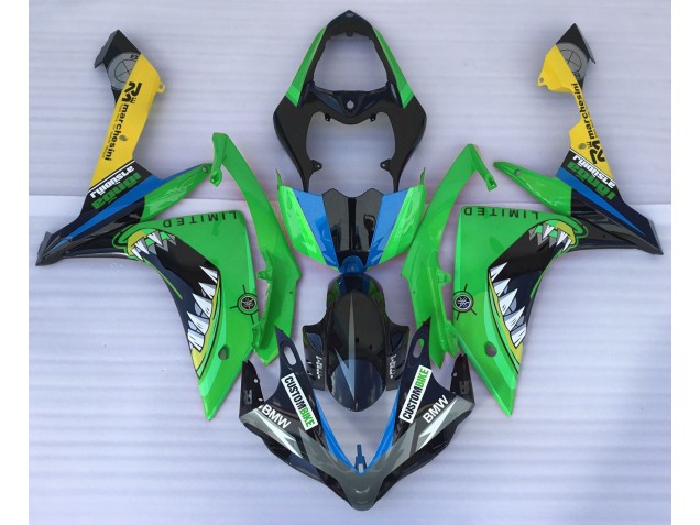 2007-2008 Green Shark Yamaha R1 Fairings for Sale