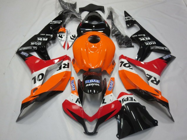 2007-2008 Light Orange Repsol Honda CBR600RR Fairings for Sale 2007-2008 Light Orange Repsol Honda CBR600RR Fairings for Sale