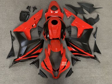 2007-2008 OEM Red Style Honda CBR600RR Fairings for Sale