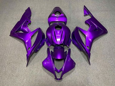 2007-2008 Pearl Purple Plain Honda CBR600RR Fairings for Sale