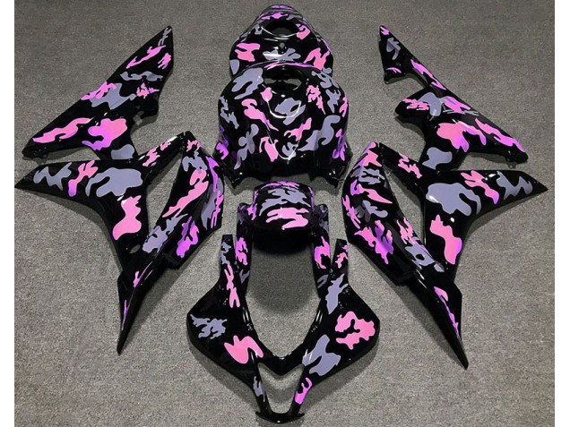2007-2008 Pink and Gray Camouflage Honda CBR600RR Fairings for Sale 2007-2008 Pink and Gray Camouflage Honda CBR600RR Fairings for Sale