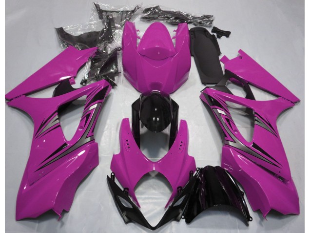 2007-2008 Pink OEM Style Suzuki GSXR 1000 Fairings for Sale 2007-2008 Pink OEM Style Suzuki GSXR 1000 Fairings for Sale