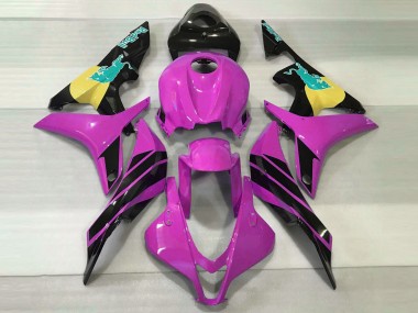 2007-2008 Pink & Teal Bull Honda CBR600RR Fairings for Sale