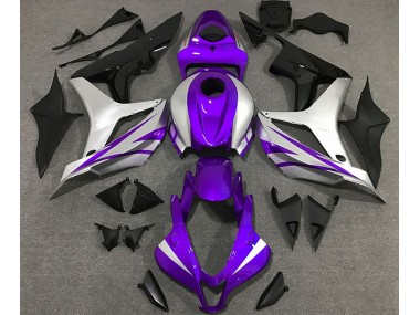 2007-2008 Purple and Silver OEM Style Honda CBR600RR Fairings for Sale