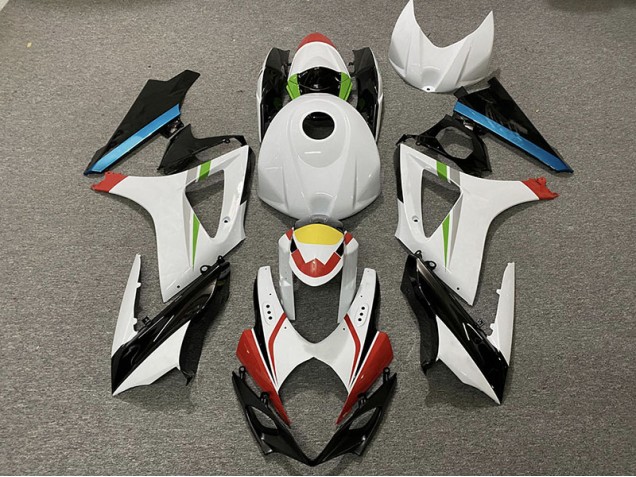 2007-2008 Race Colors 1 Suzuki GSXR 1000 Fairings for Sale 2007-2008 Race Colors 1 Suzuki GSXR 1000 Fairings for Sale