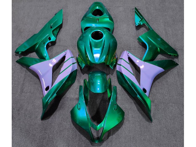 2007-2008 Turquoise and Milky Purple Honda CBR600RR Fairings for Sale 2007-2008 Turquoise and Milky Purple Honda CBR600RR Fairings for Sale