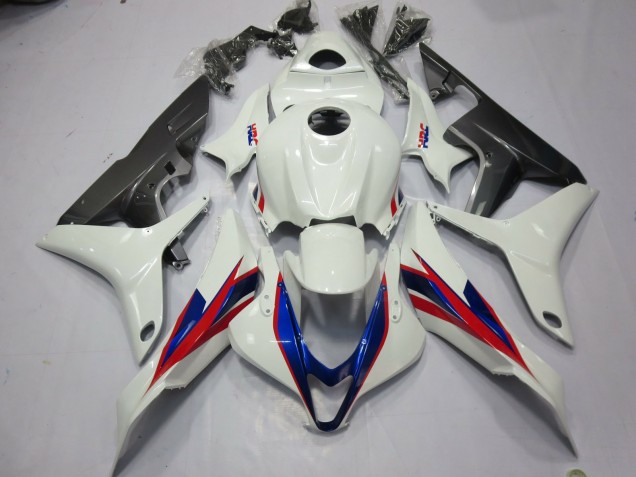 2007-2008 White HRC Honda CBR600RR Fairings for Sale