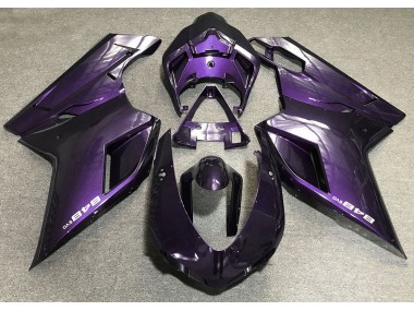 2007-2012 Deep Purple Ducati 848 1098 1198 Fairings for Sale