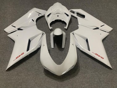 2007-2012 Gloss White Ducati 848 1098 1198 Fairings for Sale