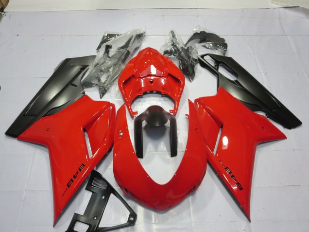 2007-2012 Red Ducati 848 1098 1198 Fairings for Sale 2007-2012 Red Ducati 848 1098 1198 Fairings for Sale