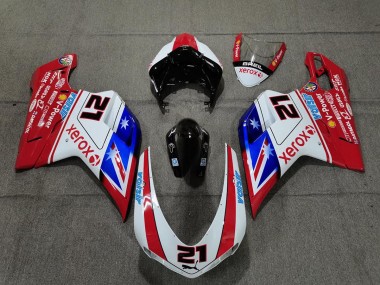 2007-2012 XEROX Ducati 848 1098 1198 Fairings for Sale