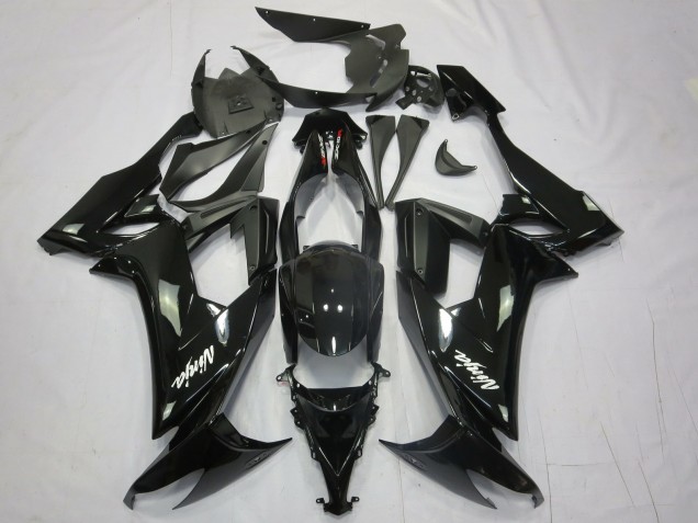 2008-2010 Black Ninja Kawasaki ZX10R Fairings for Sale 2008-2010 Black Ninja Kawasaki ZX10R Fairings for Sale